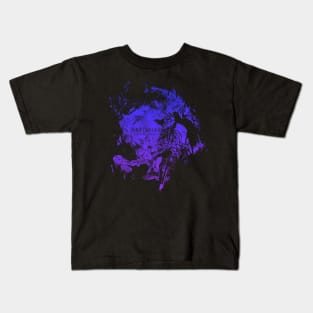 Abyss Splatter (Blue) Kids T-Shirt